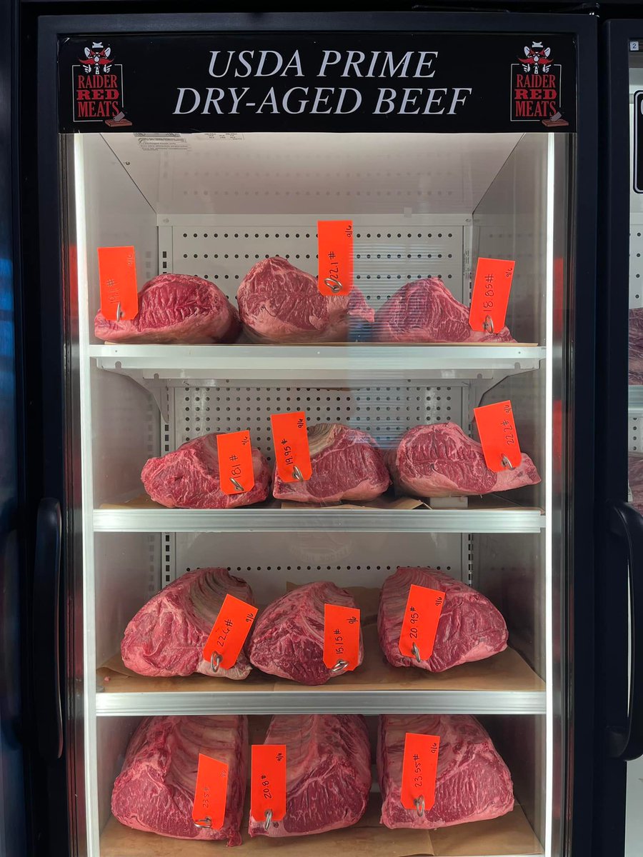 Dry-Aged cabinet looking good👀👀 come get it!!