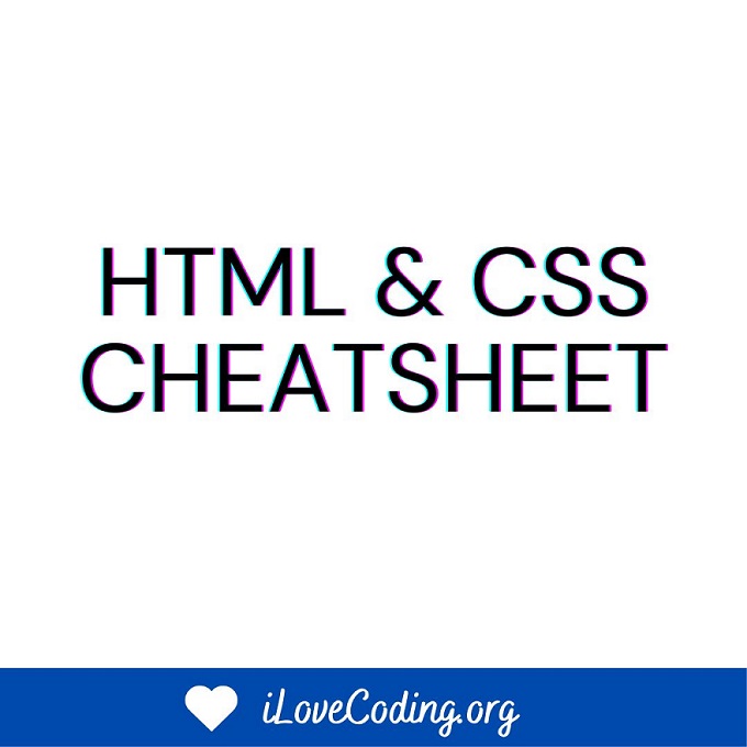 ilovecodingorg's tweet image. HTML and CSS are straight forward if understood simply. These cheatsheets will make your life easy for learning and for reference.
ilovecoding.org/blog/htmlcss-c…
#htmlcheatsheet #csscheatsheet #htmlcss