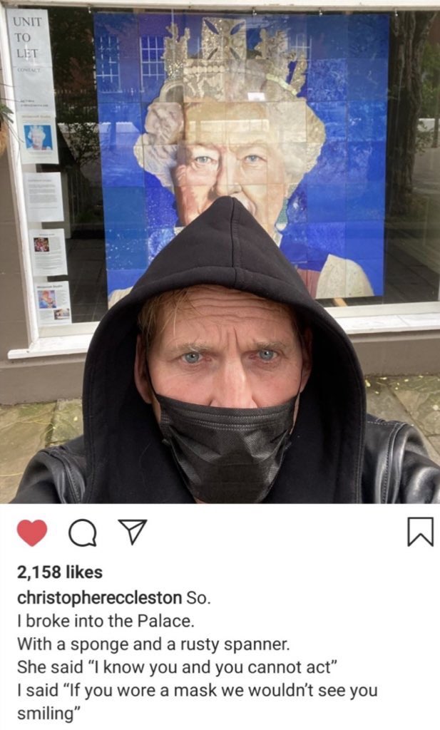 mercurysdyke's tweet photo. i just know christopher eccleston is having the time of his life rn https://t.co/V8TJcGGkvR