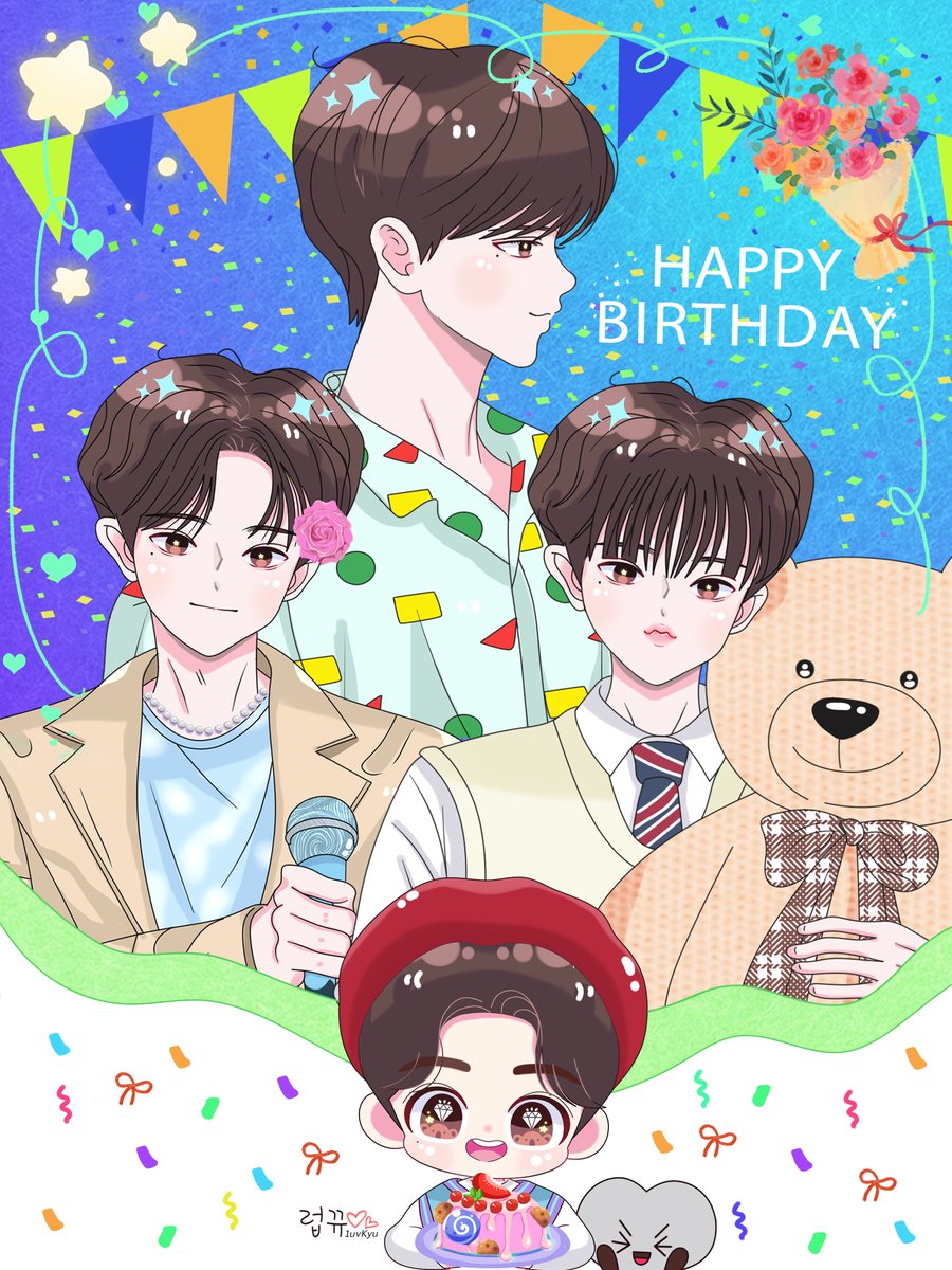 ʕ ̳• · • ̳ʔ
/ づ💓 =͟͟͞͞💓 해피준규데이! 🎂💓

#뀨월뀨일_준규_생일이다요
#GrandFestivalJUNKYUDay
#月火水木金土日ジュンギュを想ってる