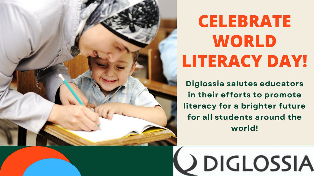 Diglossia_LLC's tweet photo. #WorldLiteracyDay #InternationalLiteracyDay https://t.co/B0dGbZcdn5