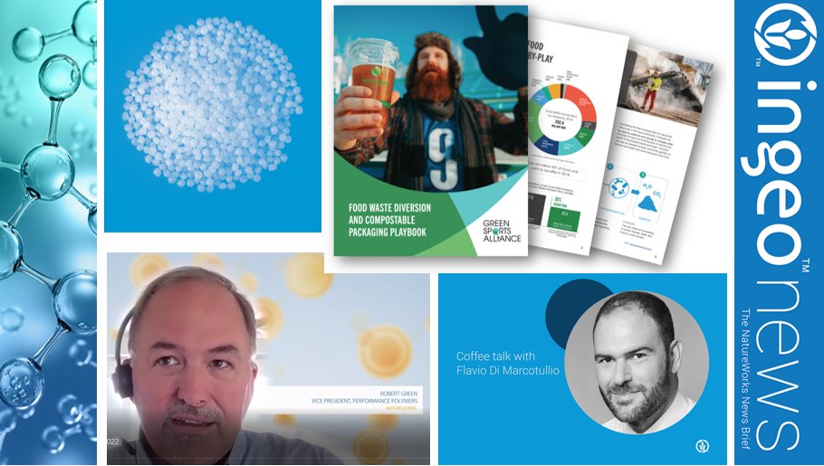 natureworks's tweet image. #IngeoNews Sept. offers more on the work we did with @sportsalliance to develop the Food Waste Diversion Playbook, an interview with compostable #coffeecapsule expert, Flavio Di Marcotullio ahead of his #SingleServe presentation, + more! #Ingeo mailchi.mp/natureworksllc…