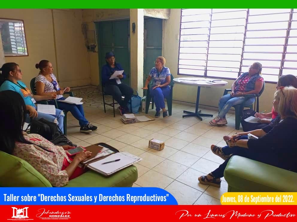 #08Sep| Taller formativo para brigadistas de Derechos Reproductivos, impulsando el Plan Nacional de Derechos Sexuales y Reproductivos en el ámbito comunal y educativo haciendo énfasis en la prevención del embarazo temprano y ETS.
@JohendersonMrt #VenezuelaPuebloProspero