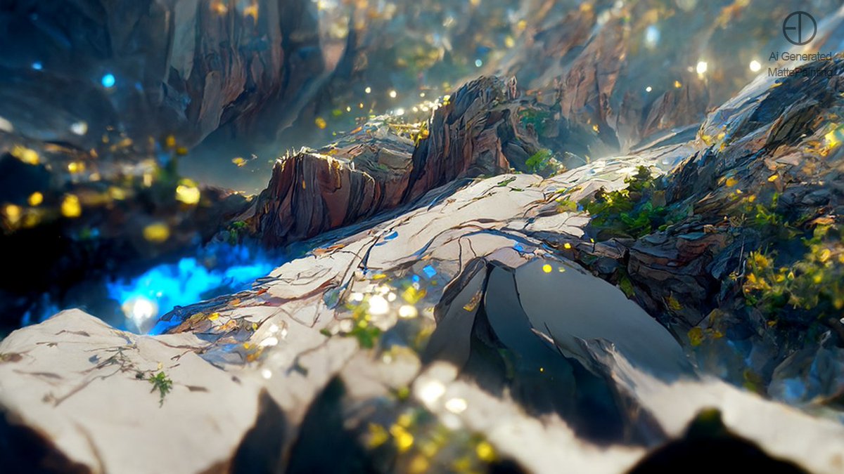 EdwinHu76745214's tweet photo. Ai Generated-MattePainting : Krib region N097/098🌠
Kurokawa Takashi cover 
Experimenting with AI to approximate artistic styles-
This is raw AI-generated output but could be a useful tool for concept art
#2D #Concept #DiscoDiffusion #midjourney #AI #MattePainting #Krib #valley https://t.co/jSnV9SQnfV