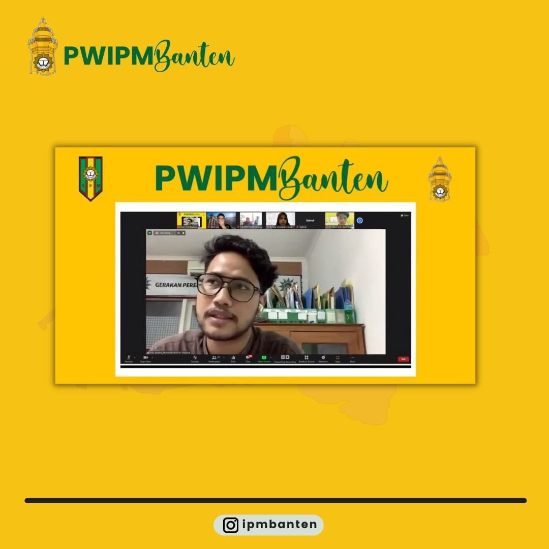 Edisi #NapakTilas | Pada tanggal 18 November 2021 lalu, PW IPM Banten menggelar Stadium General Pra-Pelantikan dalam rangka merancang grand design #pelajarvisioner dan juga mendiskusikan bagaimana IPM Banten mampu memberikan wadah baru kepada pelajar Banten.