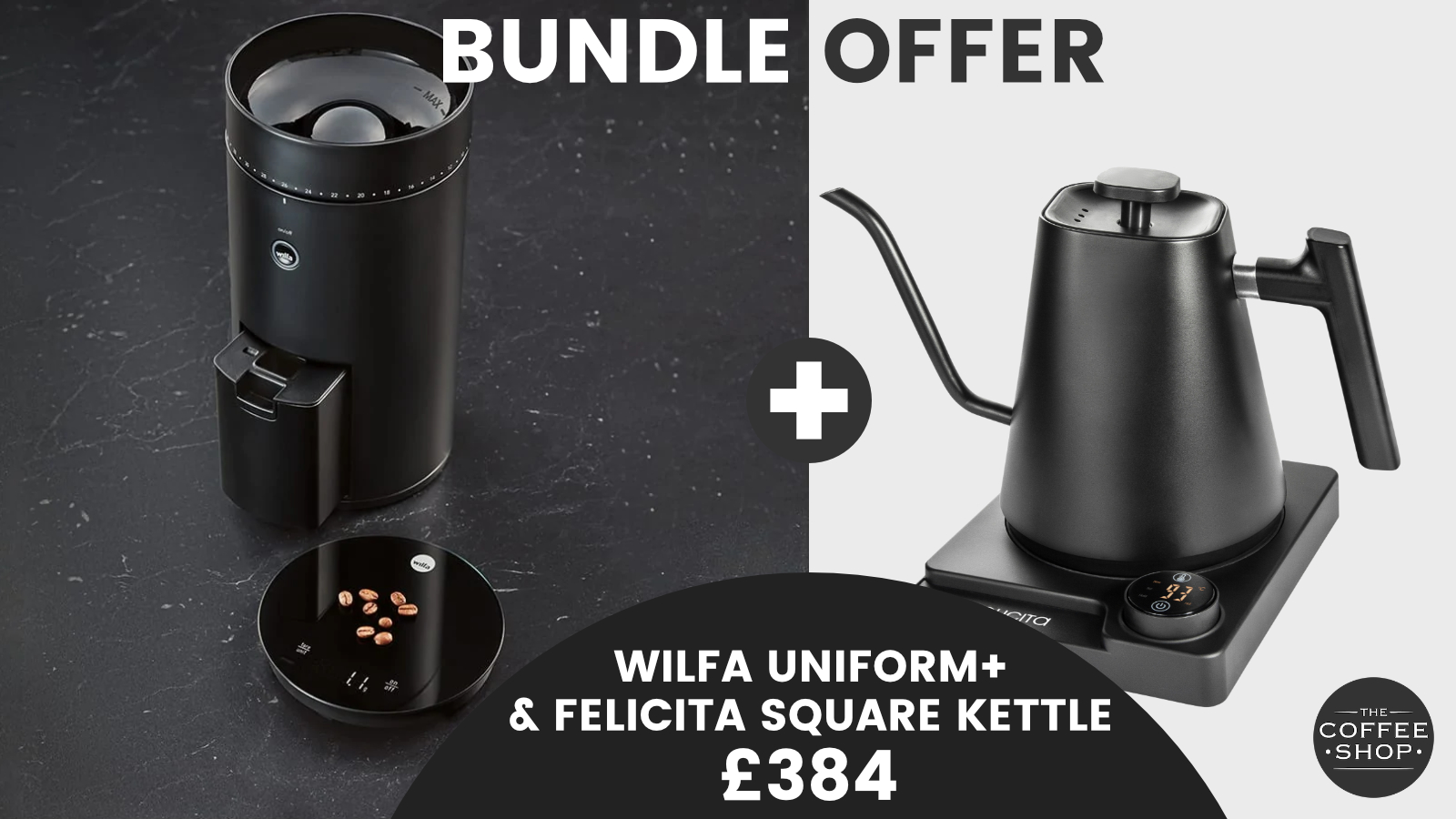 Wilfa Fixed Temperature Control Kettle (Black) - Wilfa UK