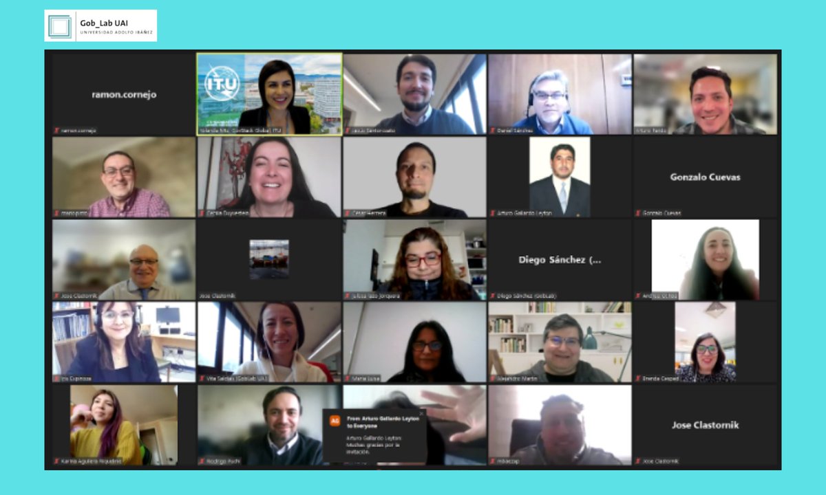 Gracias a <a href="/GoblabUAI/">GobLab UAI</a> por la oportunidad de compartir junto a <a href="/Clastornik/">Jose</a> las experiencias de México y Uruguay.
Invitamos a tod@s a participar en el Diplomado Internacional en Transformación de la Gestión Pública en la Era Digital 
📌 Más información en: bit.ly/3QsR7MG