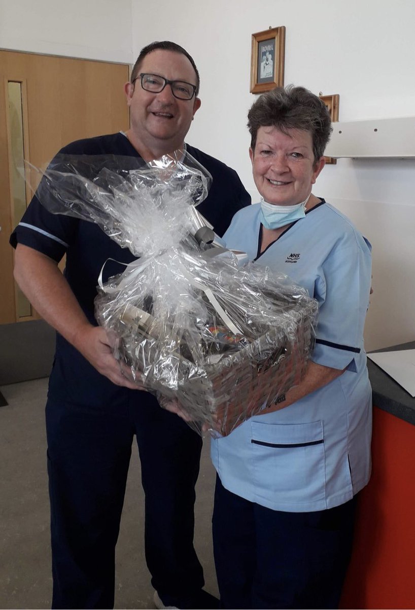 Big shout to Mrs. Marlene Allan who retired from Elmview Ward today after 18 years service to NHS Fife. We all wish you the very best for the future.