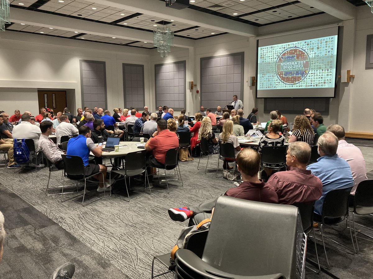 BryanMcDonaldPD's tweet photo. Full house for the West Central @MOASSP regional meeting. Great to have them on our #UCMO campus. #ucmoedlead https://t.co/3J6Nqe2v8O
