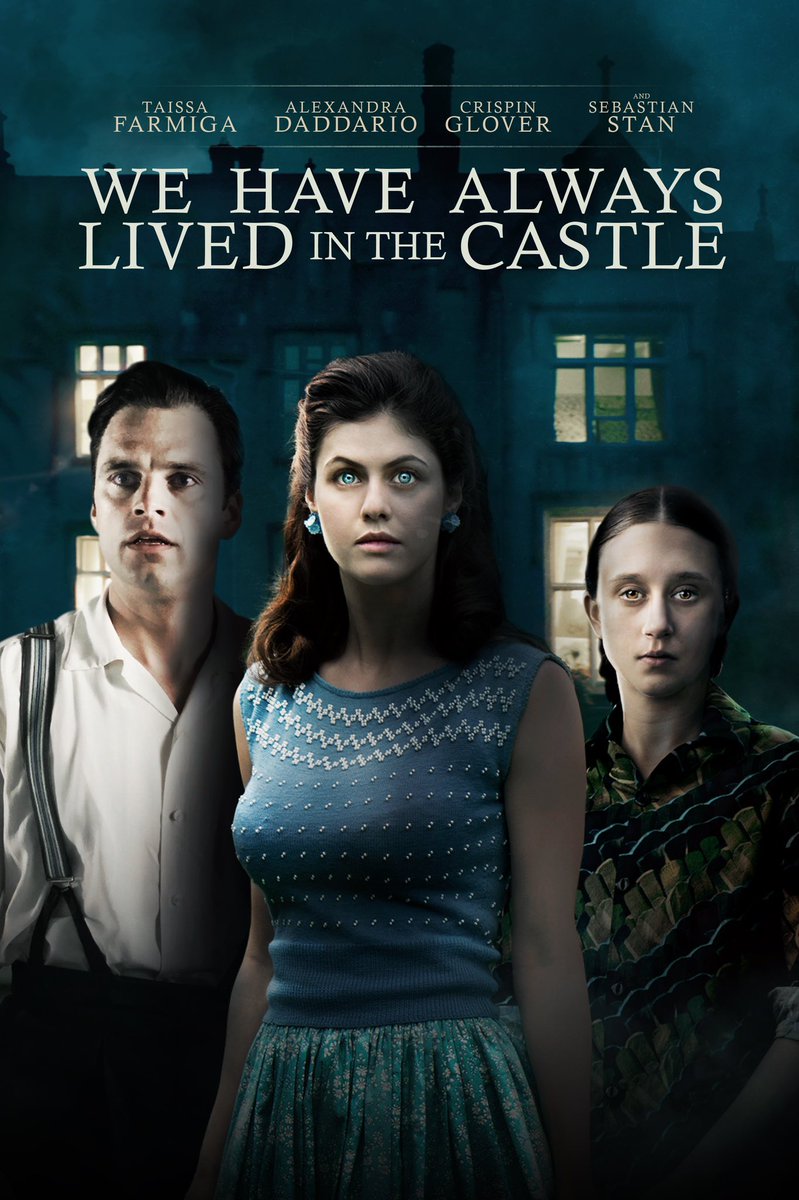 bondgriff's tweet image. Was watching We Have Always Lived in the Castle. A well-made gothic thriller.

#WeHaveAlwaysLivedInTheCastle #StaciePasson #TaissaFarmiga #AlexandraDaddario #CrispinGlover #SebastianStan