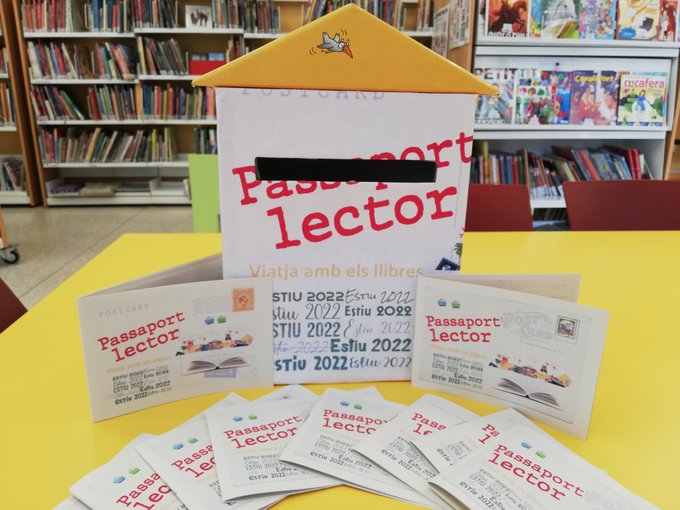 📚 A la Sala infantil viatja amb els llibres💫‼️ 🚊 

✏️Omple el teu 'Passaport lector' amb totes les lectures que facis i participa en un sorteig sorpresa‼️ Fins el 30 de setembre‼️

ℹ️ tuit.cat/40n6C