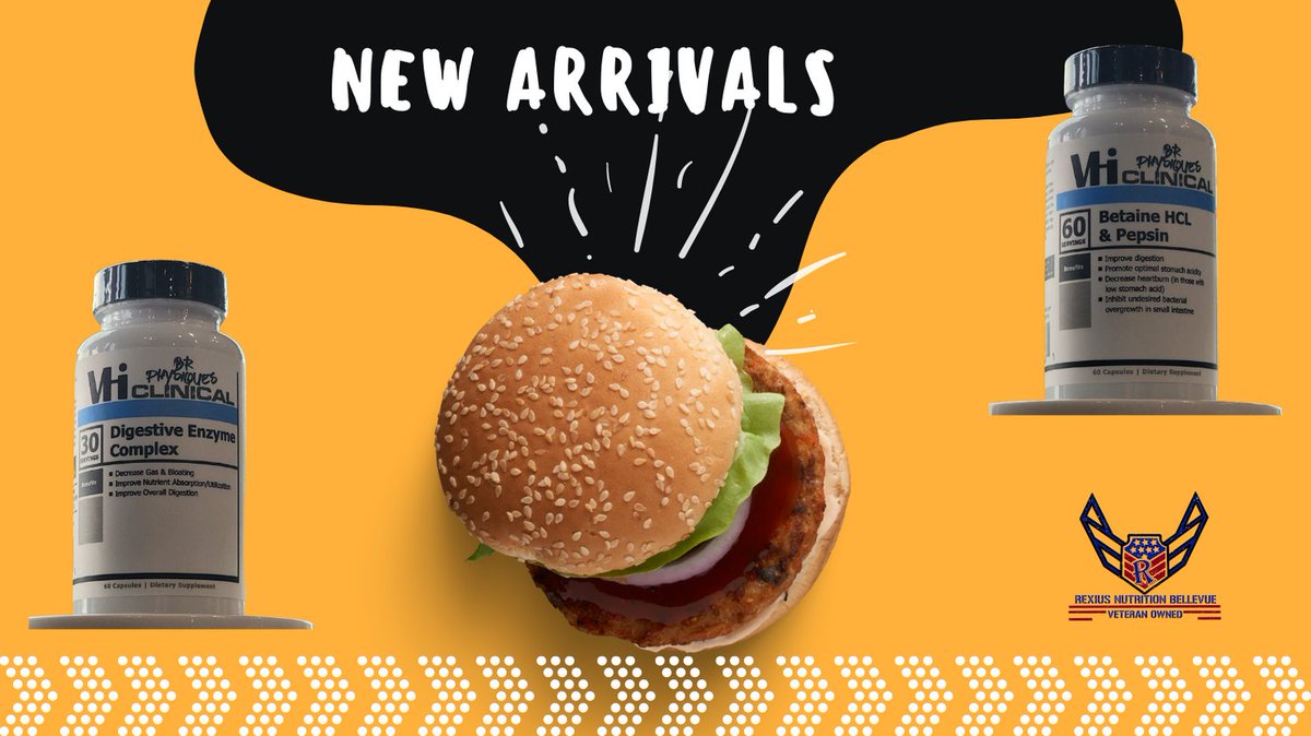 Rexius_Bellevue's tweet photo. Do you feel full or bloated after you finish a decent meal? Are your eyes too big for your stomach? We have the answer for you, Digestive Enzyme Complex and Betaine HCL &amp; Pepsin. Both of these help digest foods and break them down to assist our bodies.#digestion #metabolsim #vhi https://t.co/MfmR3G74jO