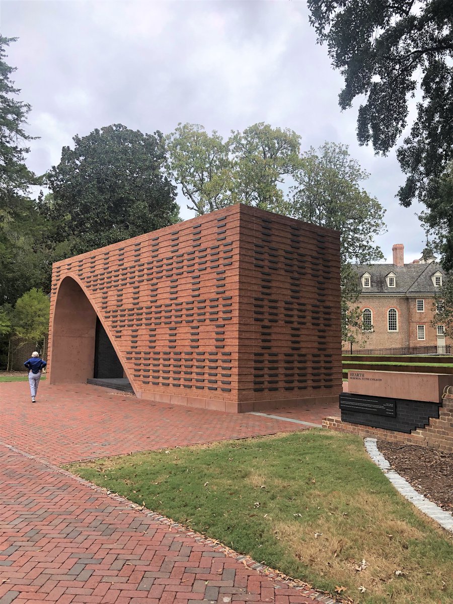 LynchMykins's tweet photo. On the historic @williamandmary campus is a memorial to the African American workers who built and maintained the campus. Great work team! #LegacyTributeGarden #MemorialDesign
@baskervill @KjellstromLee @HGDesignStudio Flux Studio https://t.co/wZ0jneUjxa