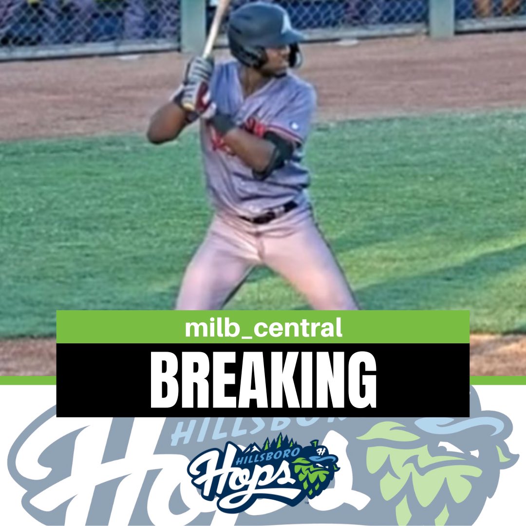 The Arizona Diamondbacks are promoting Joshua Day to the Hillsboro Hops. Congratulations Joshua!