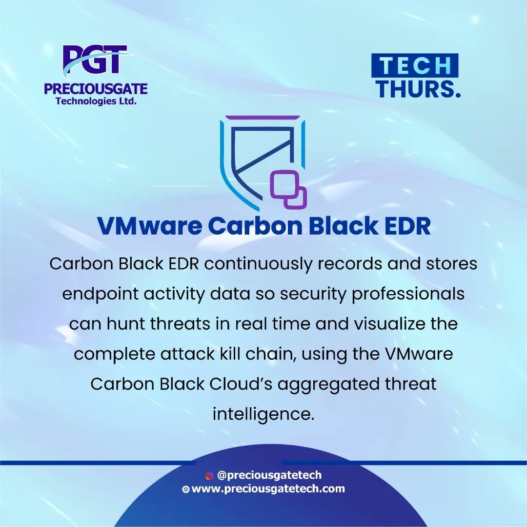 PGTLTD's tweet photo. Hey! It's #techthursday !!
Being experts in security, we thought to share some knowledge with you.😊
Swipe left<<<
#techlover #techtrends #carbonblack #securitysystem #protection #somethingdifferent #thursday #vmware #vmwarecarbonblack #securityprotection #data #technologies https://t.co/u4CKeQL7we