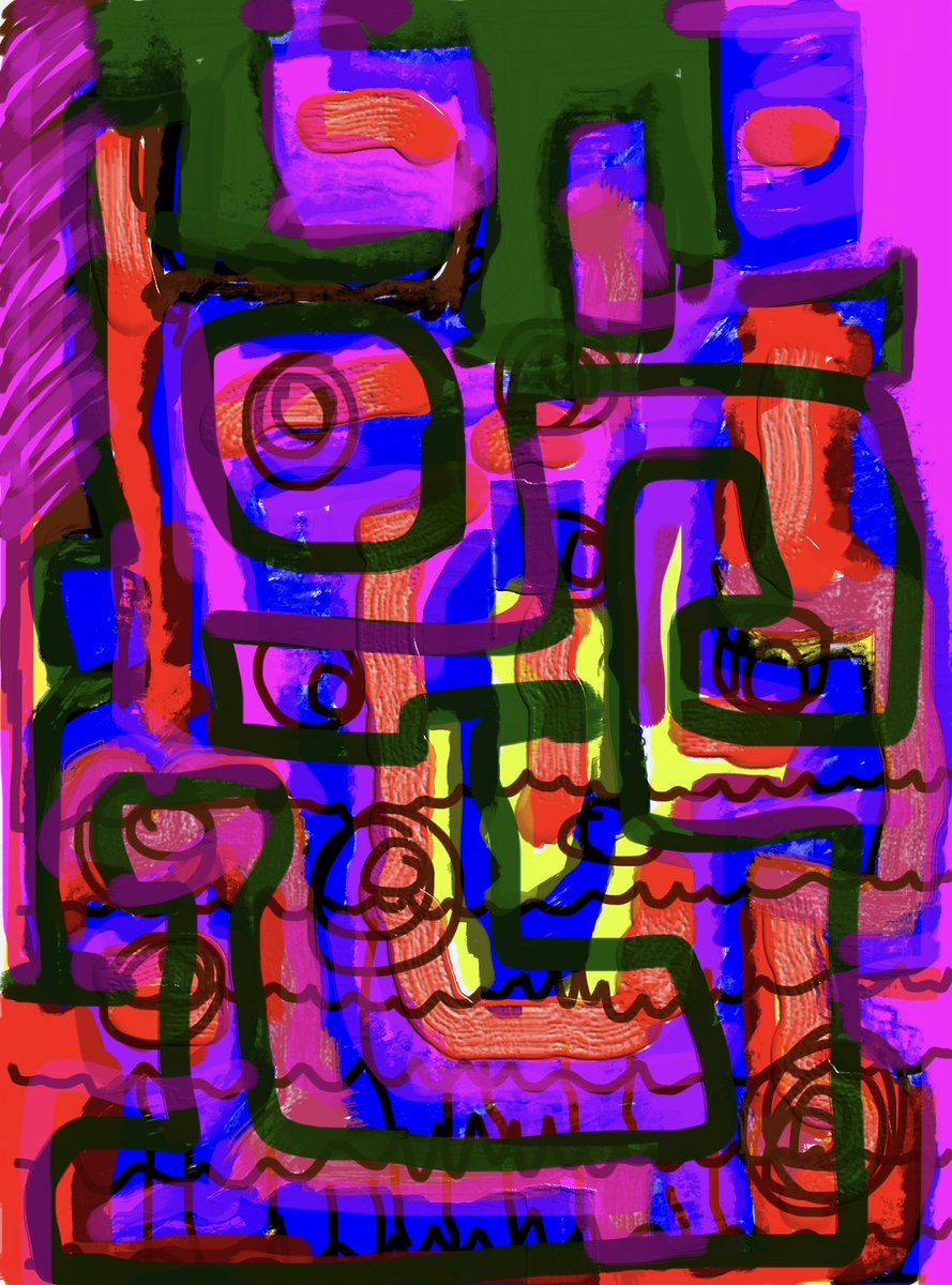 Patrick25242068's tweet photo. #Blueaztec #digitalart #modernart #abstractart #newyorkart #artcollectors #printsforsale https://t.co/dFx5CDuJMw