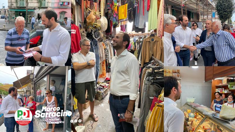 La nostra campagna elettorale: tra le persone, ascoltando le loro preoccupazioni, raccontando la nostra idea di paese. Oggi ad Ercolano con <a href="/SianiPaolo/">Paolo Siani</a> #iovotoPd #ElezioniPolitiche2022