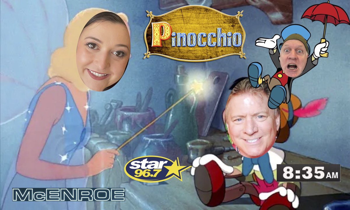 ubercritic's tweet photo. NO STRINGS ATTACHED! Tune to @EddieVolkman Show w/@HannahB_onair on STAR 96.7 MORNINGS (stream at https://t.co/hdnxPWv0Bs).
Reviewing #Pinocchio #DisneyPlusDay &
#McEnroe, in #ShowtimeGoPush FRI 9/9 at 8:35aLIVE!
@KICKSEAT @LorraineEvanoff @frankschicago https://t.co/sabseqAtec