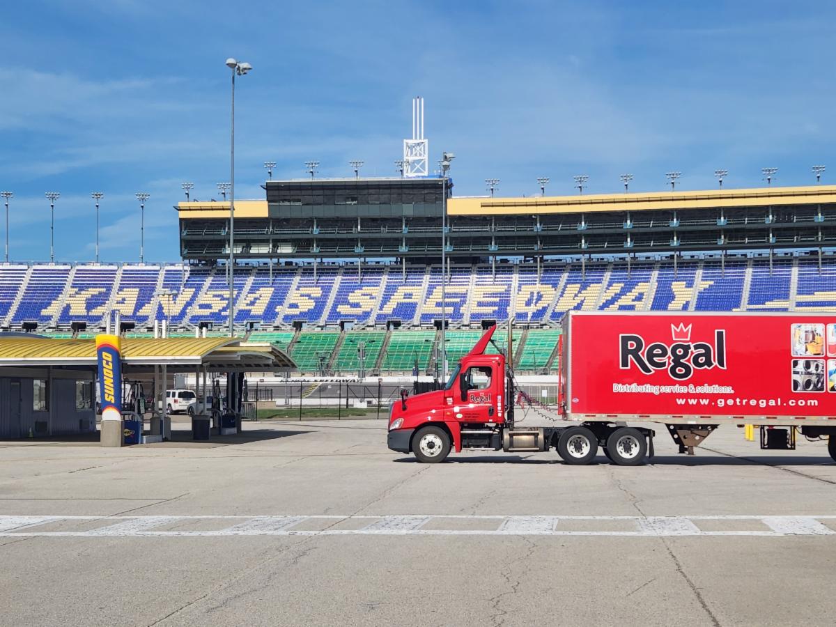 GetRegal's tweet photo. START YOUR ENGINES!  REGAL IS READY TO RACE!  This weekend is the Hollywood Casino 400 at the Kansas Speedway! https://t.co/Vzj2WJCkSh