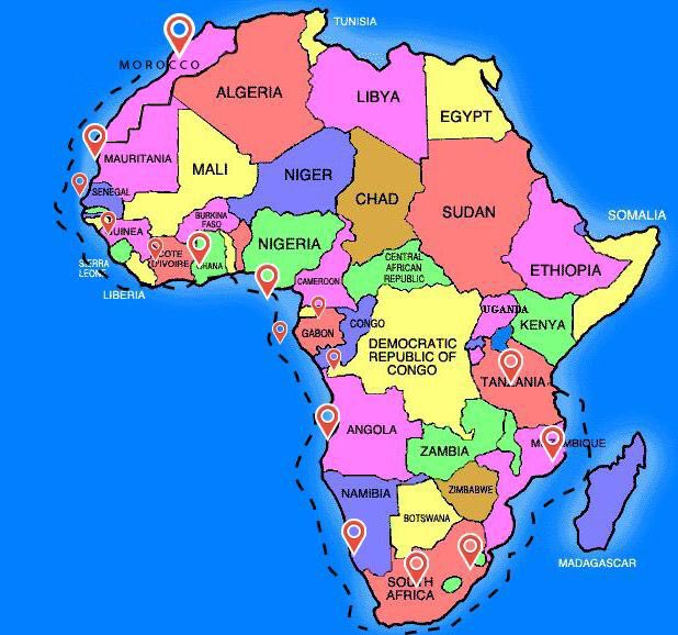 Meghyem0ut's tweet image. Countdown to my biggest adventure starts NOW! Africa is calling. 
Morocco to Tanzania in order to climb the highest summit if africa, Kilimanjaro 

This is my route for this journey
I’m looking for a sponsor for this particular trip, since the materials I need seem to be v costly