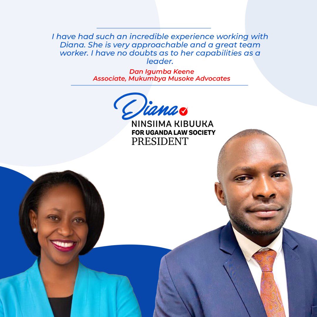 Team DNK For ULS (@teamdnk_) on Twitter photo โ<a href="/DNKibuuka/">Diana Ninsiima Kibuuka</a> is very approachable and a great team worker.โ - Counsel Dan Igumba Keene. #DNKForULS #OneULS โ<a href="/DNKibuuka/">Diana Ninsiima Kibuuka</a> is very approachable and a great team worker.โ - Counsel Dan Igumba Keene. #DNKForULS #OneULS