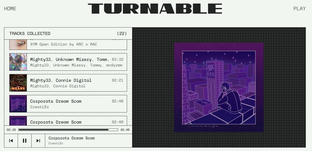 parrrishh5's tweet photo. someone built the web3 music player i was asking about a few weeks ago. works great!

https://t.co/iR9ML5tIQL https://t.co/iwLGg3bmuU https://t.co/8U3daCdg9t