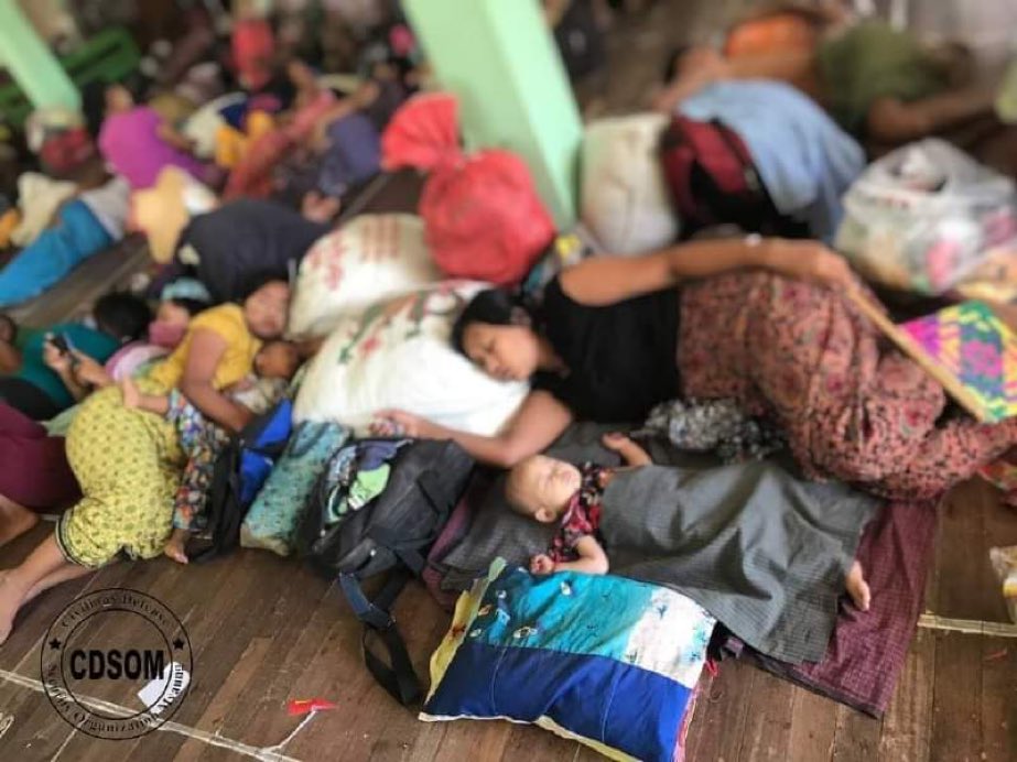 scarlletnn's tweet photo. #Myoung Township, more than 5,000 local people are currently fleeing from Military Terroristβs offensive attacked. All are needed for food, medicines, shelters and HUMANITARIAN ASSISTANCE.
#WhatsHappeningInMyanmar
#2022Sept8Coup
#UN_ProveYourExistence4Justice https://t.co/jX5gmlnMq7