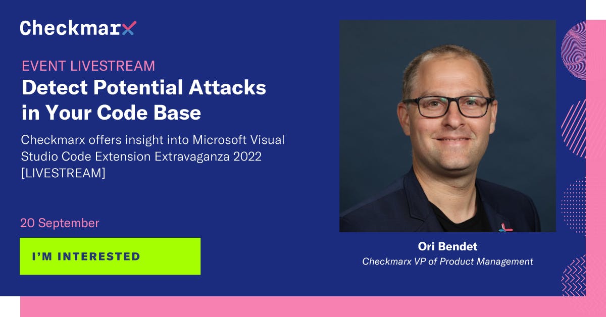 BabaRats1's tweet image. Checkmarx VP of Product Management, Ori Bendet will be at Microsoft Reactor's Visual Studio Code: Extension Extravaganza 2022 to demonstrating #infrastructurecode, #applicationcode and securing your #devops. #CheckmarxSecurity #applicationsecurity #IaC
bit.ly/3D9SmND