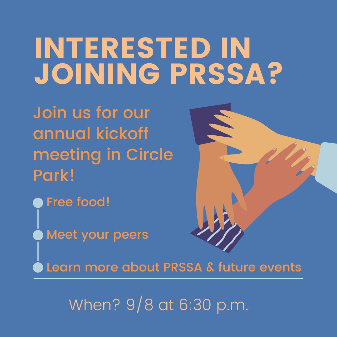 TONIGHT! Join us in Circle Park for our first meeting! We can't wait to see you there🤩!!