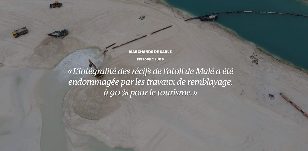 LHGToulouse's tweet photo. [Ressource] Le sable, une ressource stratégique et mondialisée #TbacPro #2BacPro #EDD
🗞️Une exploitation effrénée https://t.co/bnnkRVB9vN
🗞️Richesse et malédiction des Maldives https://t.co/9yoBRl1FEb
@lemonde_planete
🎞️Maroc : Razzia sur le sable https://t.co/ByGBScrK65 @ARTEfr https://t.co/pMEFl9aiqV