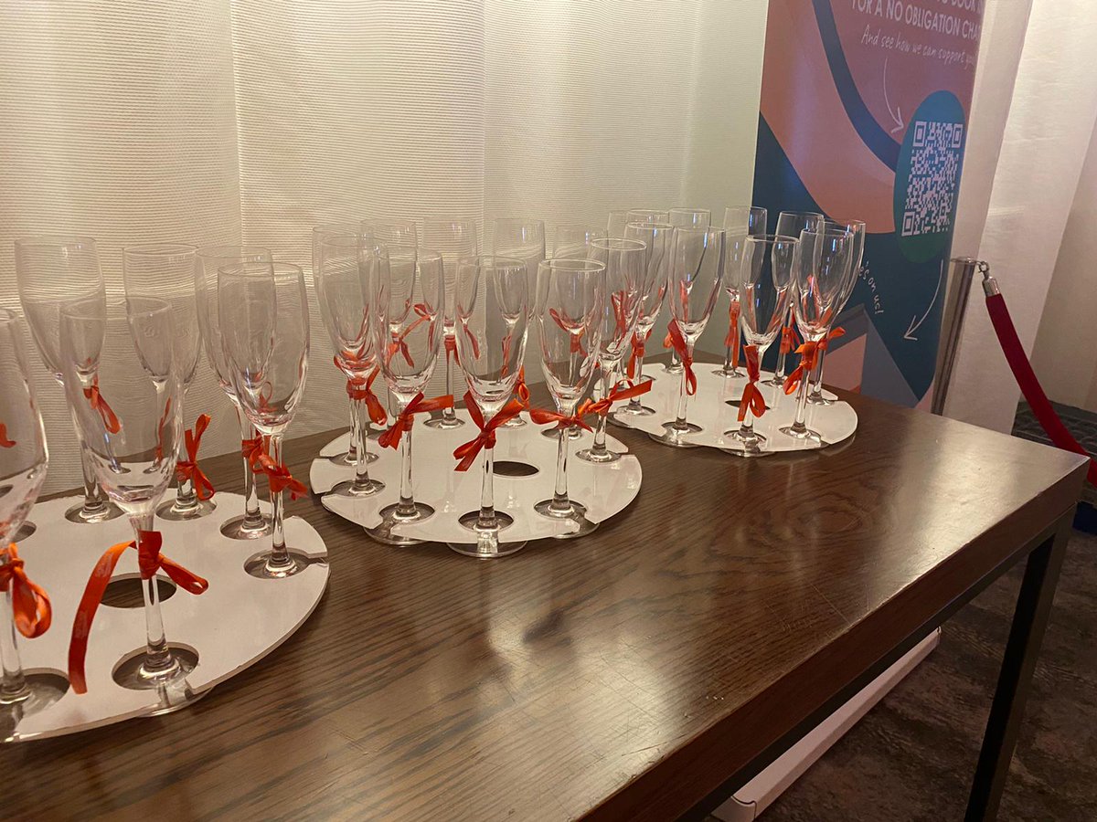 sgfleetUK's tweet photo. 🍾 We're all set up for the @WSandBenefits awards!
Sponsoring the champagne reception area, we hope to win 'Car Scheme Provider of the Year' tonight and speak to attendees about how to attract, reward and retain their employees.
Wish us luck!
#WSBAwards #EmployeeBenefits https://t.co/9Z1h1BrM5z