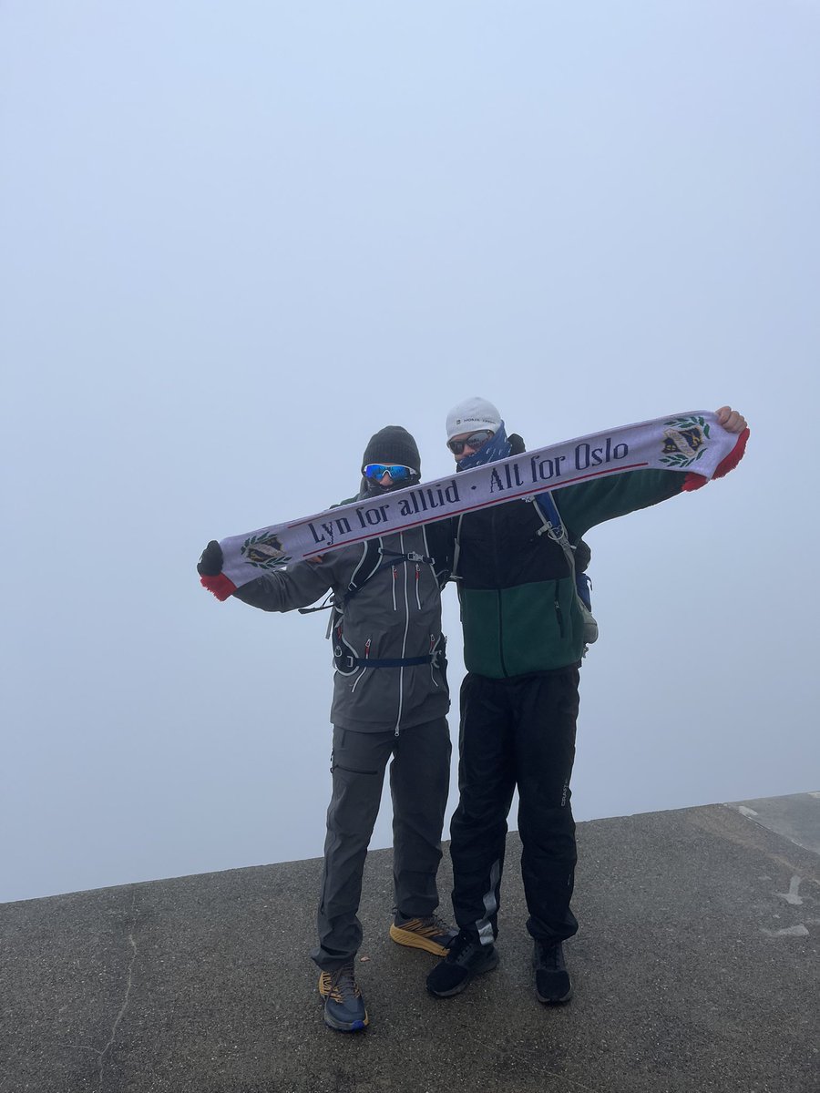 lynforalltid's tweet photo. Lyn på Gaustatoppen🇵🇪@Lynfeed @Lyn1896FK https://t.co/yUl41bcJwX