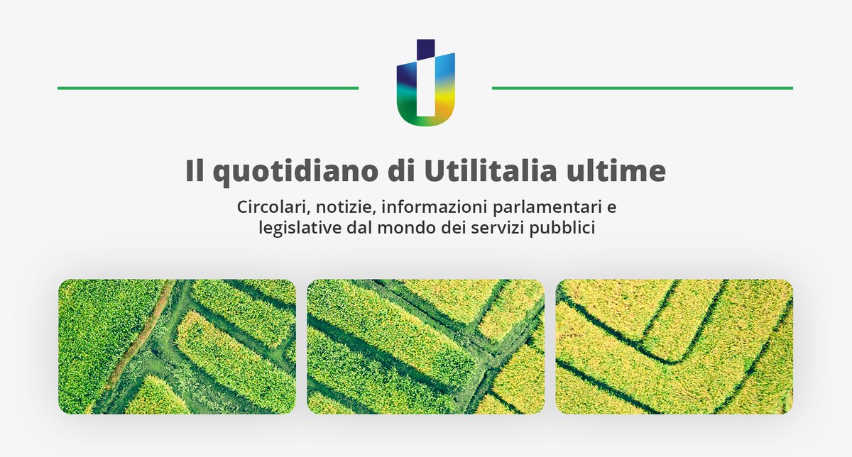 UTILITALIA's tweet image. Il Quotidiano di #Utilitalia ULTIME dell&apos;#8settembre!🗞️ Scopri tutte le novità di oggi dal mondo dei servizi pubblici di #acqua, #ambiente ed #energia! Buona lettura ▶️ bit.ly/3KYvIK4