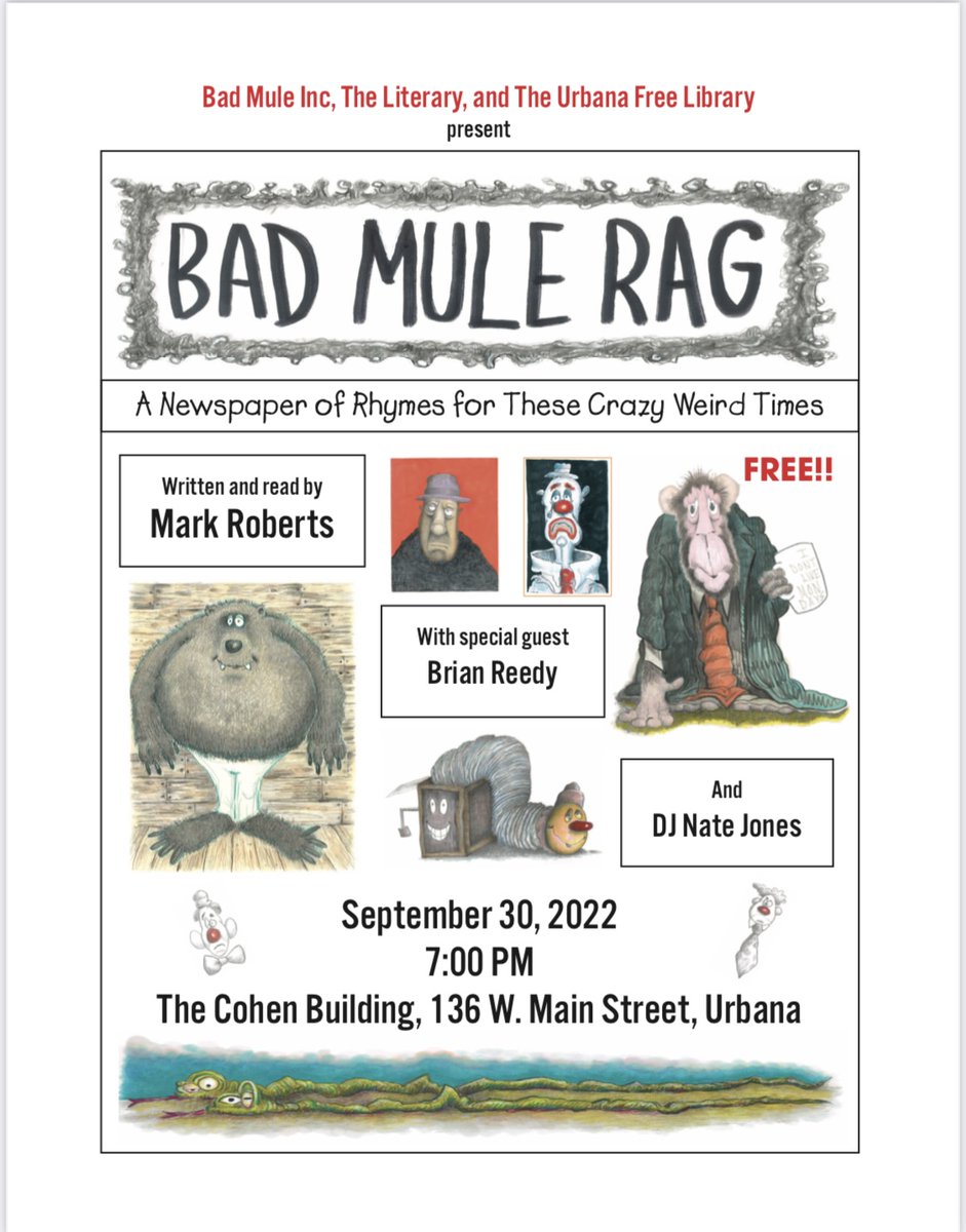 badmuleinc's tweet photo. #thelonelybanjo #thelonelybanjobook #badmuleinc #badmule #markroberts #badmulerag #urbanaillinois #champaignurbana #champaignillinois #thecohenbuilding #funny #funnystories #kidslit #kidsliterature #mikeandmolly https://t.co/a67cSbDaCK