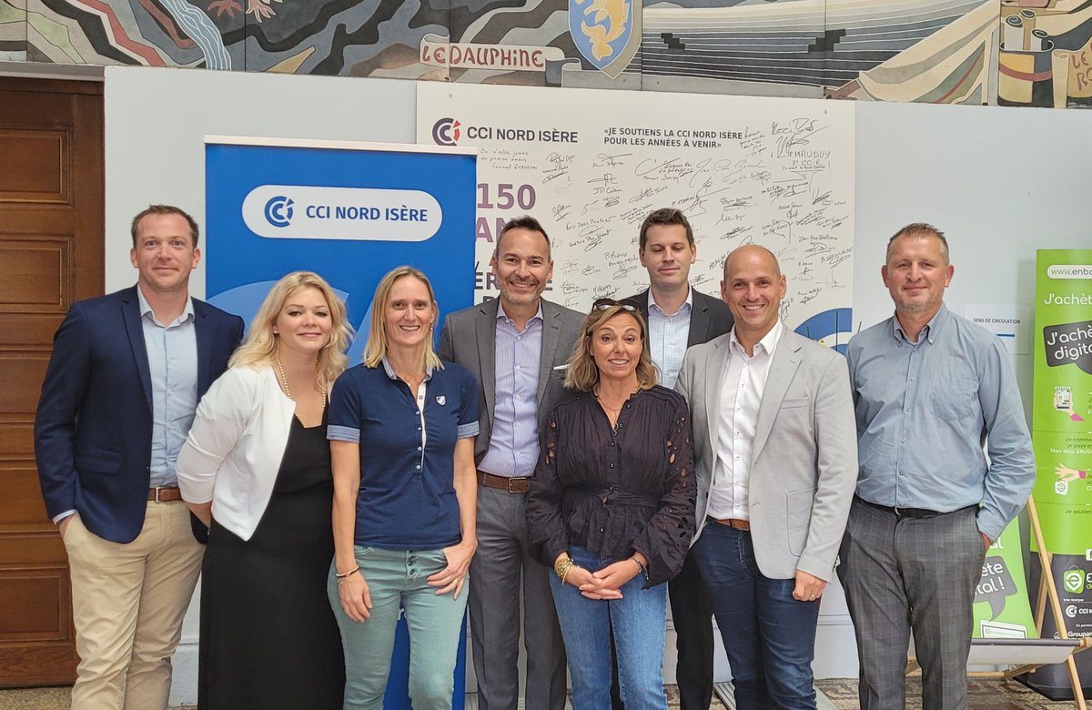 La #cci Nord Isère et <a href="/AXAFrance/">AXA France</a> renouvellent leur partenariat qui les lie pour accompagner durablement les entreprises et contribuer ensemble à la dynamique du territoire.
<a href="/DenisMailfert/">Denis MAILFERT</a>