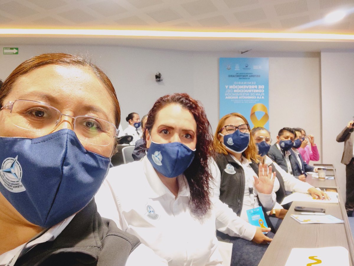 JaquelineColi18's tweet photo. Seminario de Prevención y Construcción del Plan de Intervención a la Conducta Suicida con Enfoque Ecológico #PICSEE en la Comisión Estatal del Sistema Penitenciario de Querétaro. Tod@s con pequeñas acciones podemos evitar un grave problema de salud pública. #JuntosAdelante https://t.co/Lf6EmJCMp2