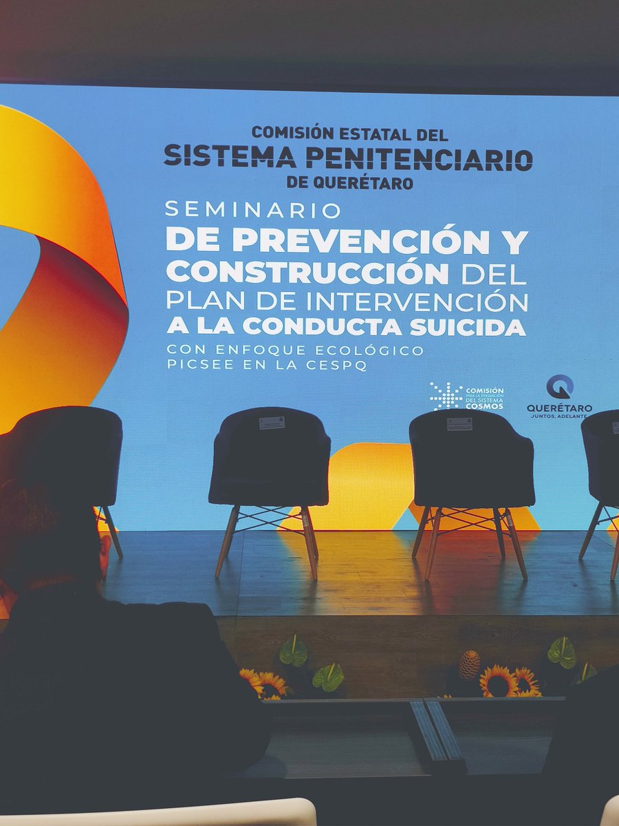 JaquelineColi18's tweet photo. Seminario de Prevención y Construcción del Plan de Intervención a la Conducta Suicida con Enfoque Ecológico #PICSEE en la Comisión Estatal del Sistema Penitenciario de Querétaro. Tod@s con pequeñas acciones podemos evitar un grave problema de salud pública. #JuntosAdelante https://t.co/Lf6EmJCMp2