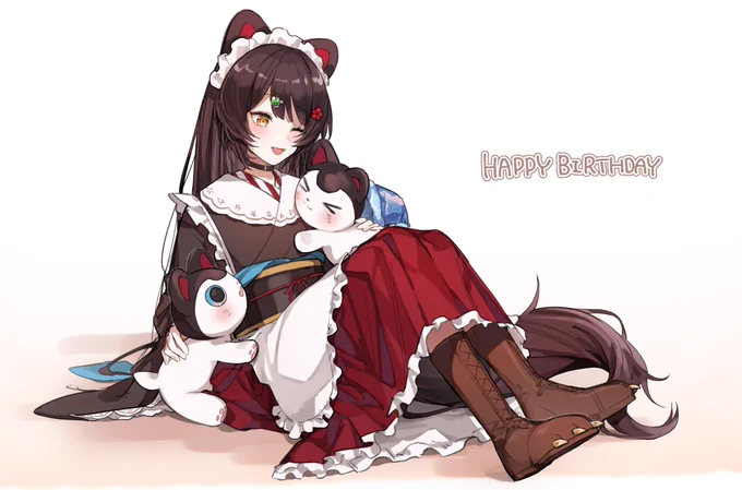 #いぬいらすと#とこばくたん  