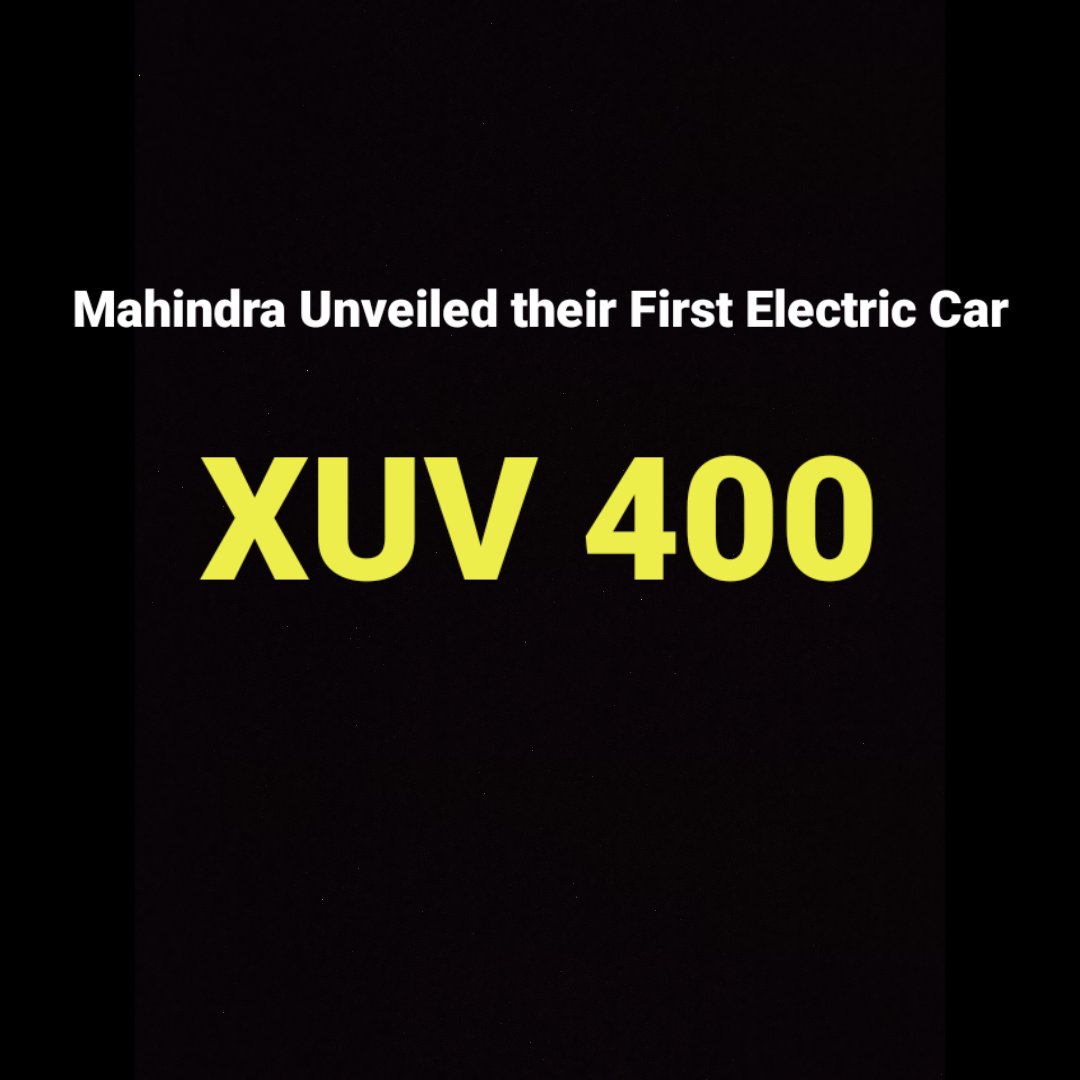 CarQuest11's tweet photo. The press release is on the way. This is all we have right now ๐
@Mahindra_Auto
@MahindraElctrc
@MahindraXUV300
@anandmahindra
.
.
#carquest #worstpr #bhupiandvinay #bhupendersinghtanwar #vinaykamboj #mahindraxuv400 #mahindra https://t.co/z1nGBKbleP