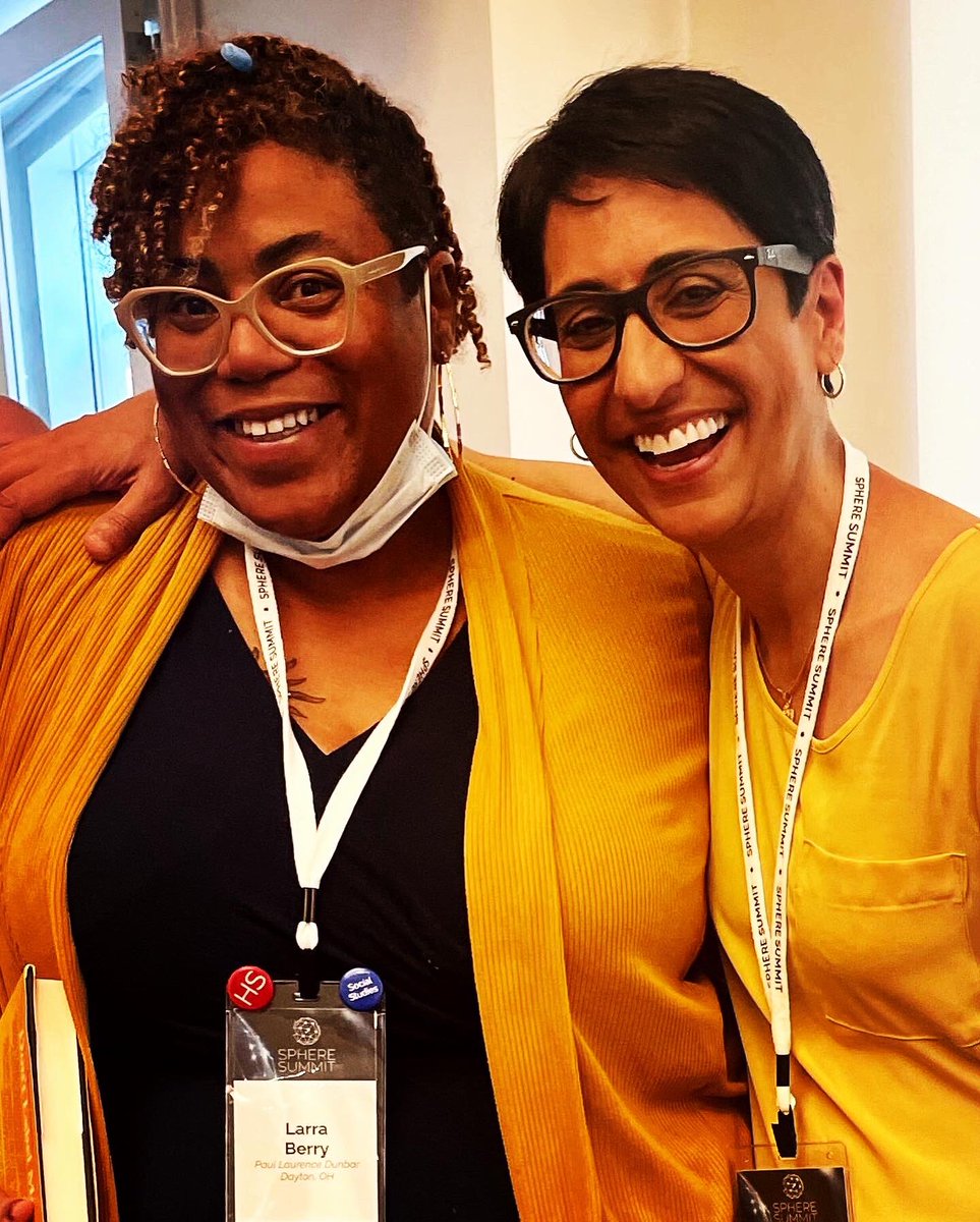 Thx, @CatoInstitute, for intro’ing my @MoralCourage team to these joyful folks: teachers who reconcile viewpoint diversity & social justice instead of caving to a crude binary. Culture warriors are trapped in the either/or mindset. Culture healers are free. They embrace both/and.
