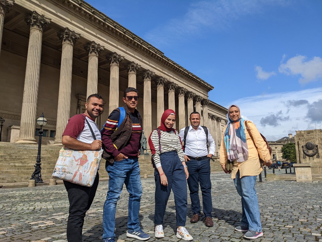 EgyptMcr's tweet photo. And seeing the sights of #Liverpool! #EESscholars https://t.co/NFzoGd66GI