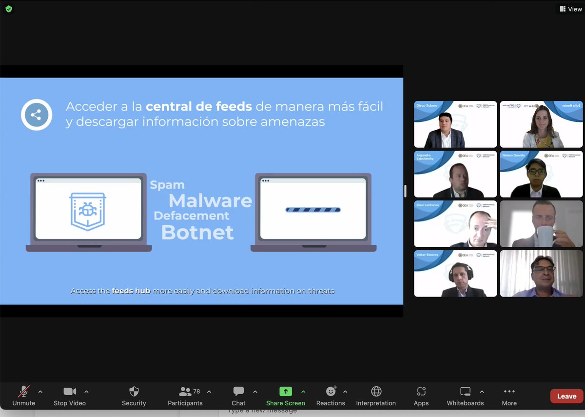 OEA_Cyber's tweet image. Here we are, committed to support our Member States in their #cybersecurity efforts, promoting innovation and collaboration.
#CSIRTAmericas will continue to play a central role in these efforts.
For a #SecureCyberspace 🌎💪