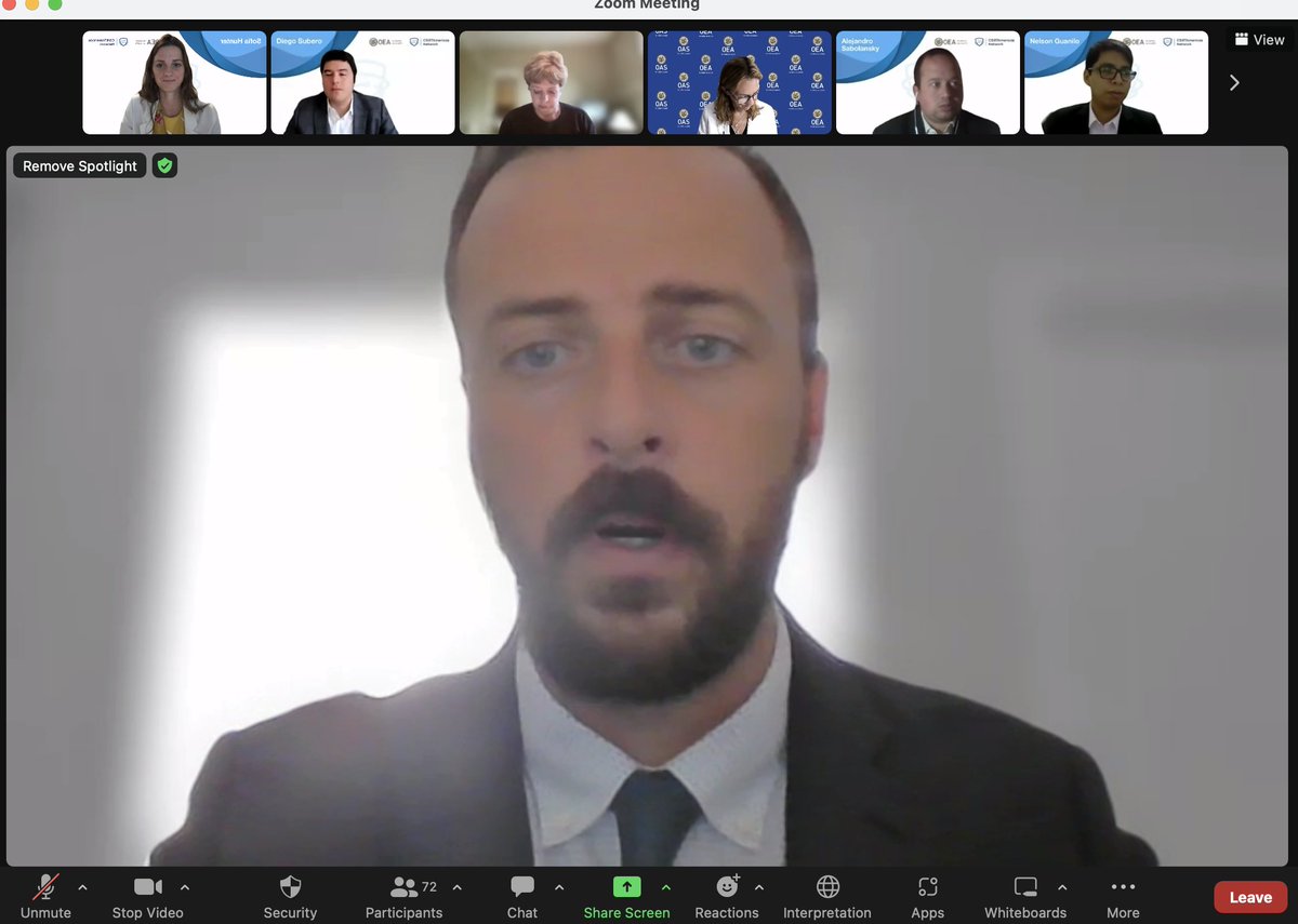 OEA_Cyber's tweet image. Here we are, committed to support our Member States in their #cybersecurity efforts, promoting innovation and collaboration.
#CSIRTAmericas will continue to play a central role in these efforts.
For a #SecureCyberspace 🌎💪