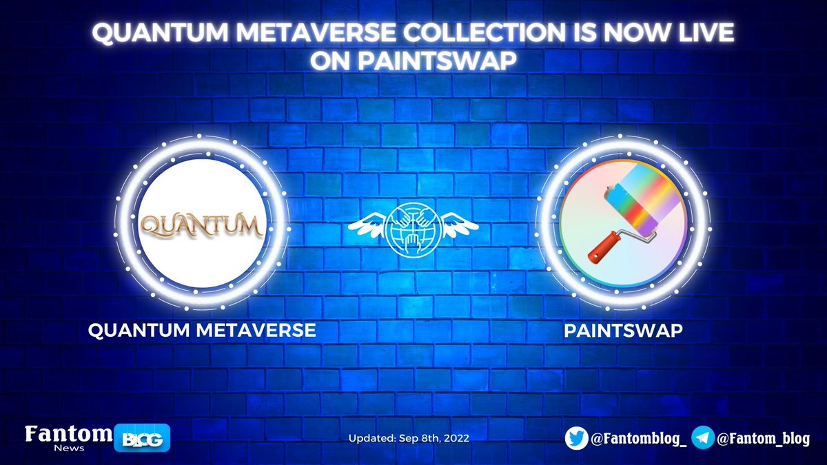 Fantomblog_'s tweet photo. 🥳@QuantumMuseum Collection is now live on @paint_swap
✨#Quantum metaverse - will be based on 3 fundamental pillars with the aim of reaching all possible audiences within the metaverse:
🔹Digitization
🔹History
🔹NFT Games
#FantomBlog #FTM #QuantumMuseum #Paintswap https://t.co/2MJUvCIQN6