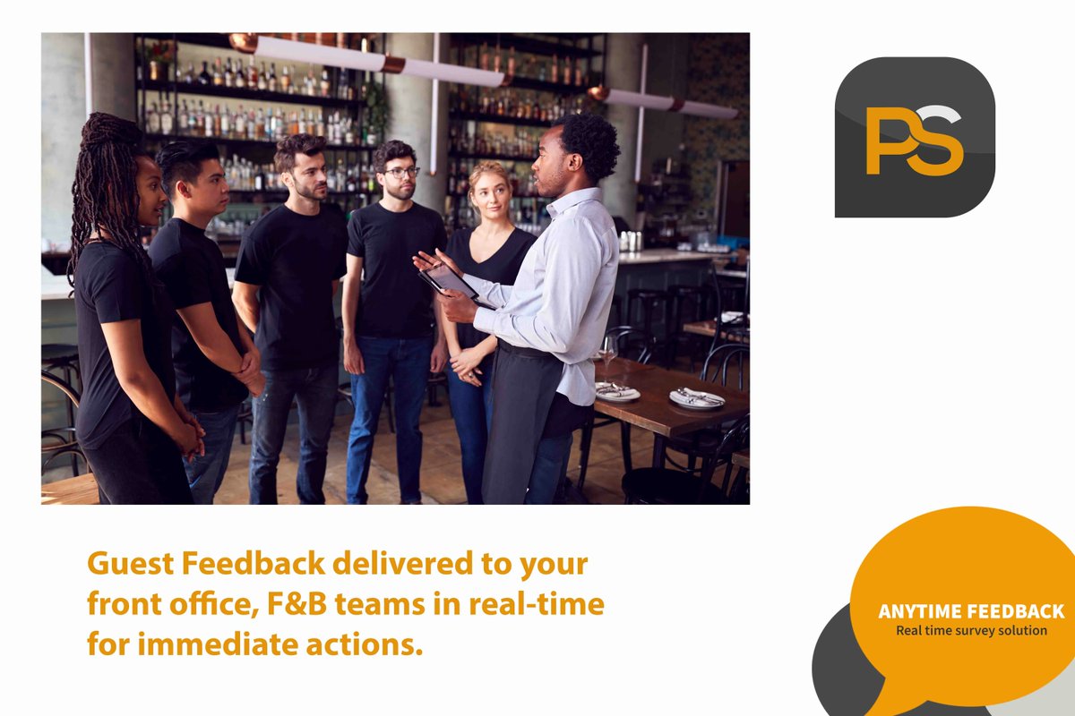PulseSolution's tweet image. We help hotels to make guest feedback actionable! Expect 20% negative reviews reduced in 6 months by listening to your guests in real-time during their stays. You get quality feedback and instant insights that you don&apos;t get on internet. 

#hospitality #hotel #contactless #CX