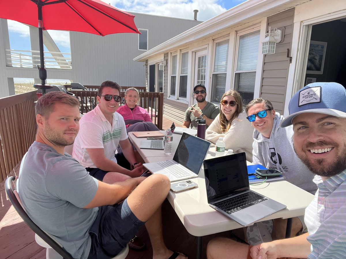 LobbyIt's tweet photo. Lobbyit Beach Retreat! Working on new offerings and strategies for our clients! https://t.co/xgMa10VRSV