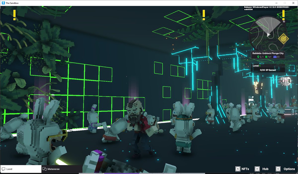 lillyyy9977's tweet photo. @TheSandboxGame @RabbidsOfficial I just participated in the #SandboxAlphaS3Giveaway for a chance to win 500 SAND! Found the Disco Rabbid, check out my screenshot below!
👇 https://t.co/xsxyAdC7cJ