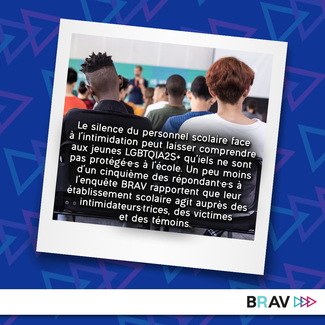 🏳️‍🌈🤝 JEUDI BRAV | Propulsé par la @chairedspg, BRAV est un projet de #recherche qui vise à documenter les expériences personnelles des jeunes #LGBTQIA+ de 15 à 29 ans afin de renseigner la société sur les défis vécus et les pistes de solutions possibles. swerv-brav.uqam.ca