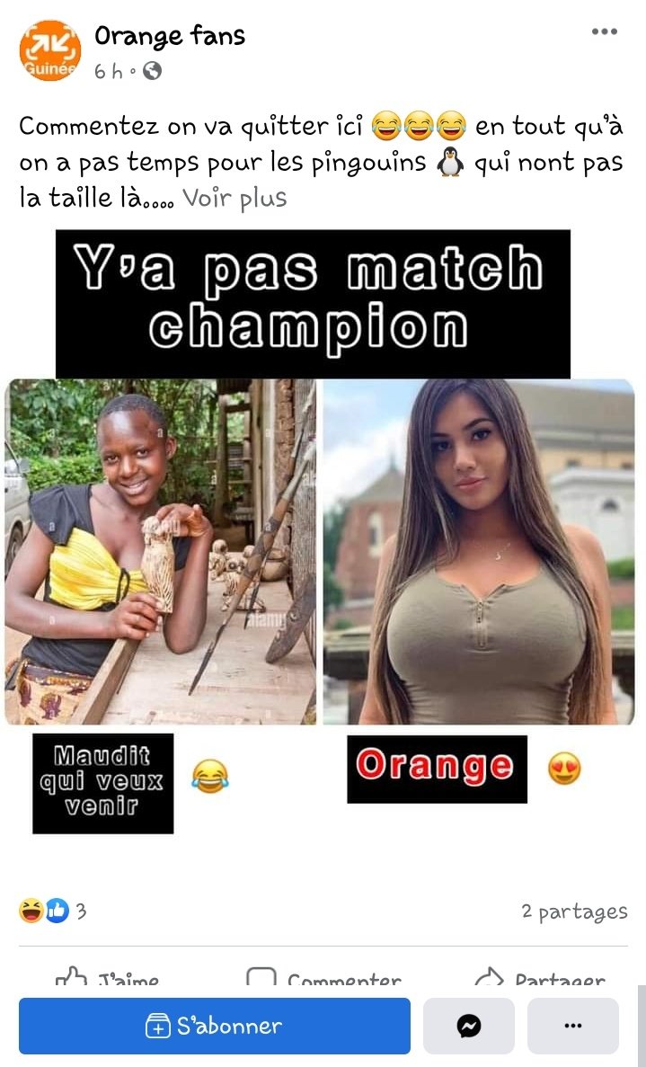 callmeibrahime's tweet photo. Pendant ce temps sur Facebook
#WaveFans vs #OrangeFans https://t.co/0E8LqplqzY