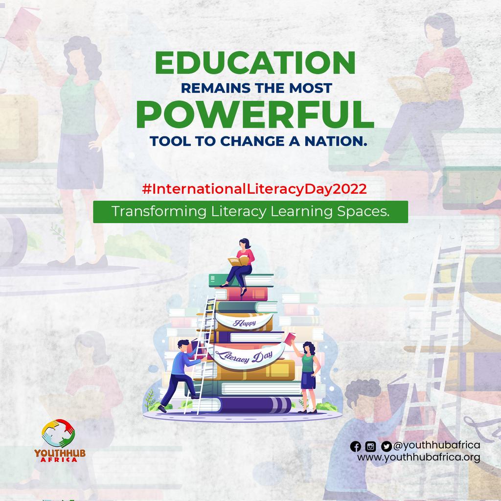 Education is a human right, not a privilege. #InternationalLiteracyDay2022